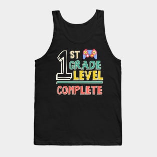 1St Grade Level Complete Video Gamer Graduation T-Shirt Tank Top